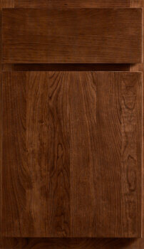 Dura Supreme’s Summit slab cabinet door offers sleek, modern simplicity. Featuring clean lines and minimalist design for any budget.