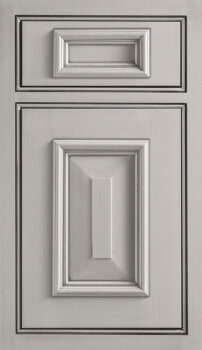 Dura Supreme's Sunbury House Inset cabinet style is a classic traditional styled raised panel door full of detail, depth, and character.